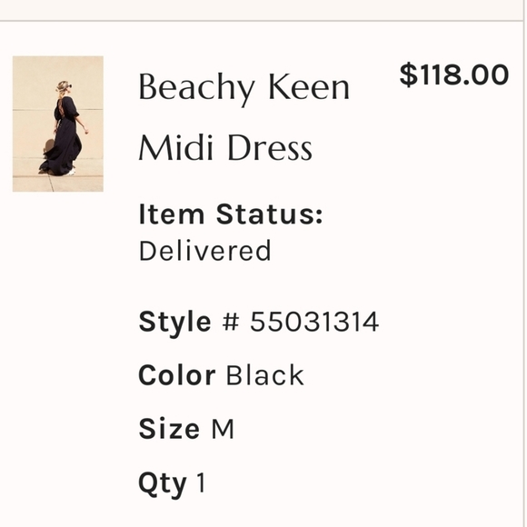 Free People Beachy Keen Midi Dress - Picture 2 of 3